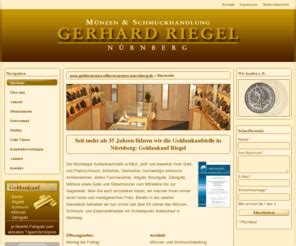 Goldankauf Nürnberg, Münzenhandlung.